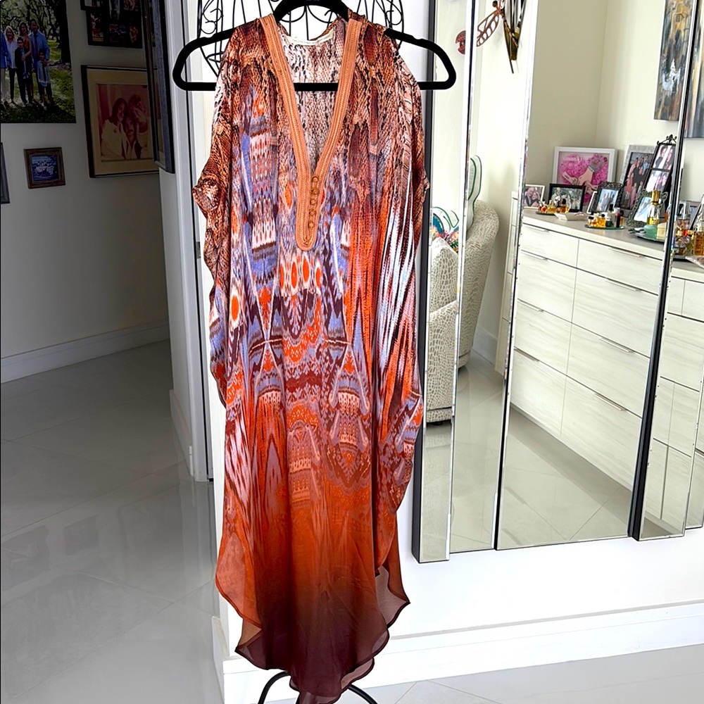 Twelfth Street by Cynthia Vincent Snakeskin Print Dress
